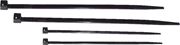 Obrázek Vázací pásek černý 3,6 x 140 mm, 100 ks