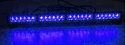 Obrázek LED světelná alej, 24x 1W LED, modrá 645mm, ECE R10