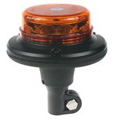 Obrázek LED maják, 12-24V, 12x3W oranžový na držák, ECE R65