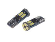 Obrázek LED T10 bílá, 12-24V, 12LED/3030SMD