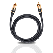 Obrázek Oehlbach NF Sub-kabel cin/cinch 3,0m mono/ černá