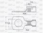 Obrázek z Kabelove oko Ø 5,2mm 