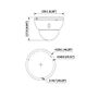 Obrázek z Dahua IPC-HDBW8331EP-ZEH 3 Mpx dome IP kamera 