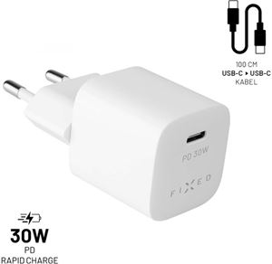 Obrázek z FIXED nab. USB-C/USB-C 30W,FIXC30M-CC-WH 