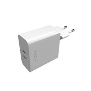 Obrázek Fixed nabíječka 2x USB-C FIXC65-2C-WH