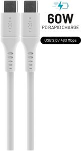 Obrázek z Fixed kabel USB-C/USB-C FIXDLS-CC12-WH 