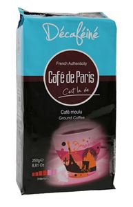 Obrázek z Café de Paris DECAFEINE 250g mletá 