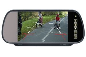 Obrázek z MM7002A zpetne zrcatko se 7" LCD AHD monitorem 