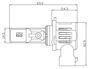 Obrázek z V22 TST LED HB4 (9006) bílá, 12/24V, 6000LM 