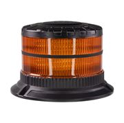 Obrázek LED maják, 12-24V, 16xLED oranžový, pevná montáž, ECE R65