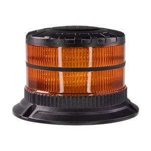 Obrázek z LED maják, 12-24V, 16xLED oranžový, pevná montáž, ECE R65 