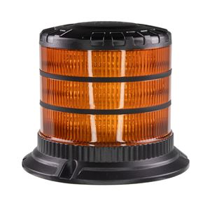 Obrázek z LED maják, 12-24V, 24xLED oranžový, pevná montáž, ECE R65 