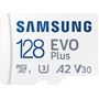 Obrázek z Paměťová karta MicroSDXC 128GB 160M + adaptér, SAMSUNG EVO Plus 