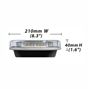 Obrázek z LED rampa 1429mm, modrá, 12-24V, ECE R65 