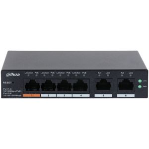 Obrázek z Dahua CS4006-4ET-60 4portový PoE switch 